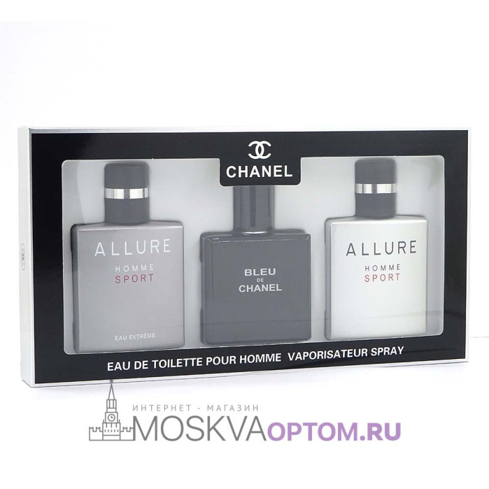 Подарочный набор парфюмерии Chanel 3в1