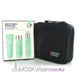 Подарочный набор косметики Biotherm Homme Aquapower Power, 3 в 1