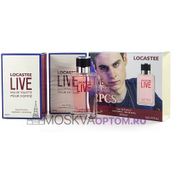 Набор Locastee Live pour Homme Edp, 2х65 ml 