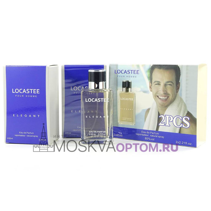 Набор Locastee Eleqant pour Homme Edp, 2х65 ml