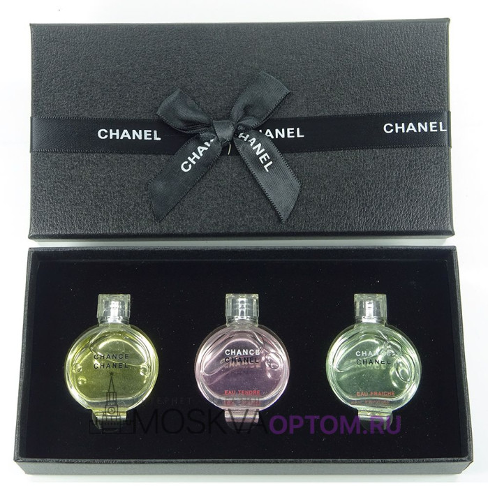 Парфюмерный набор Chanel Edp, 3x7,5 ml