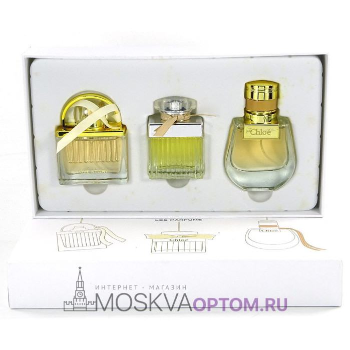 Парфюмерный набор Chloe Les Parfums Edp, 3x30 ml