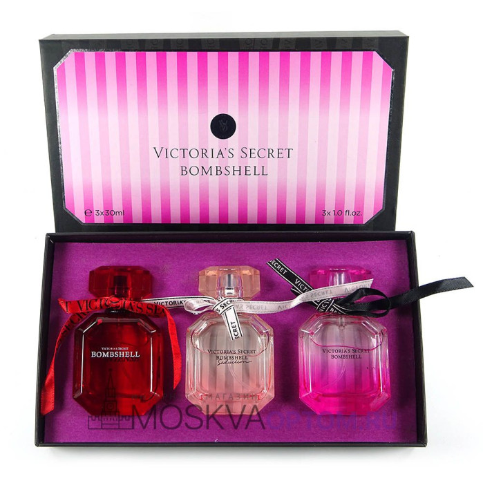 Подарочный набор Victoria's Secret Bombshell Edp, 3x30 ml