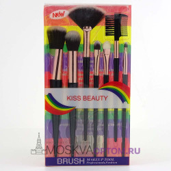 Набор кистей для макияжа Kiss Beauty Brush (7 шт) 
