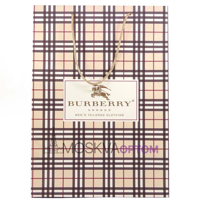 Подарочный пакет Burberry (25*35) 