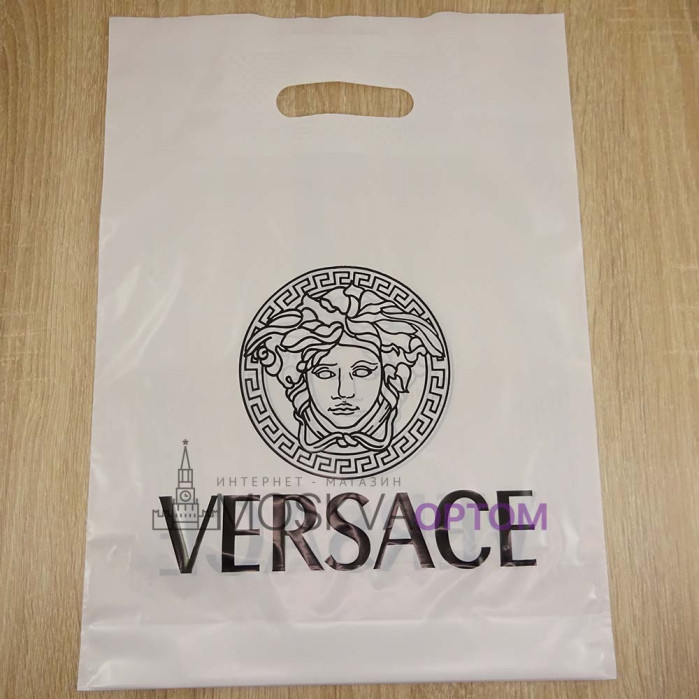 Полиэтиленовый подарочный пакет Versace (40*30)