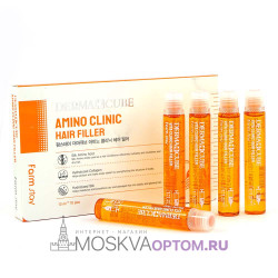 Маска- филлер с аминокислотами FarmStay Derma Cube Amino Clinic Hair Filler (1 шт)