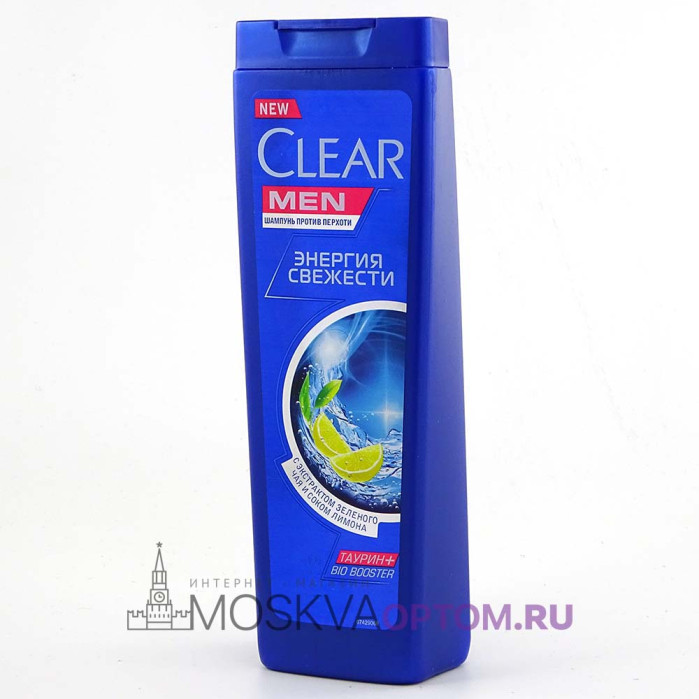 Шампунь Clear Men Энергия свежести 400 ml