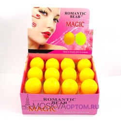 Бальзам для губ Romantic Bear Magic лимон (12 шт) 