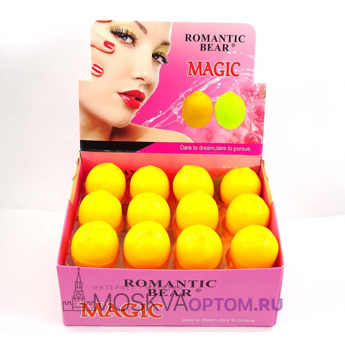 Бальзам для губ Romantic Bear Magic лимон (6 шт)