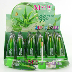 Проявляющийся блеск для губ Magic Your Life Lip Gloss Aloe Vera 99% (6 шт)