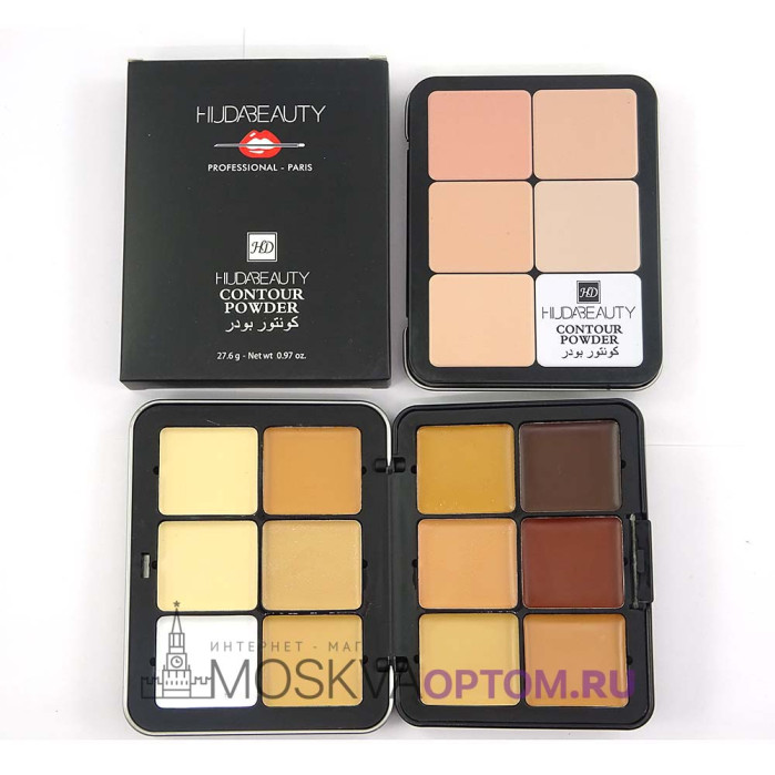 Палетка для контуринга лица HUDABEAUTY Contour Powder