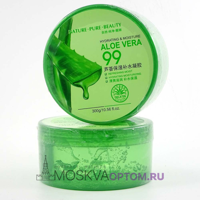 Гель алоэ вера для лица и тела Nature Pure Beauty 99%