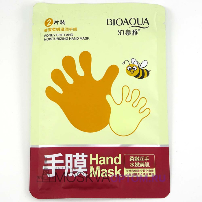 Маска BIOAQUA hand Mask для рук. Маска-перчатка для рук с экстрактом меда BIOAQUA Honey Soft hand Mask.. Маска для рук Diamond hand Mask. Koreain маска для рук.