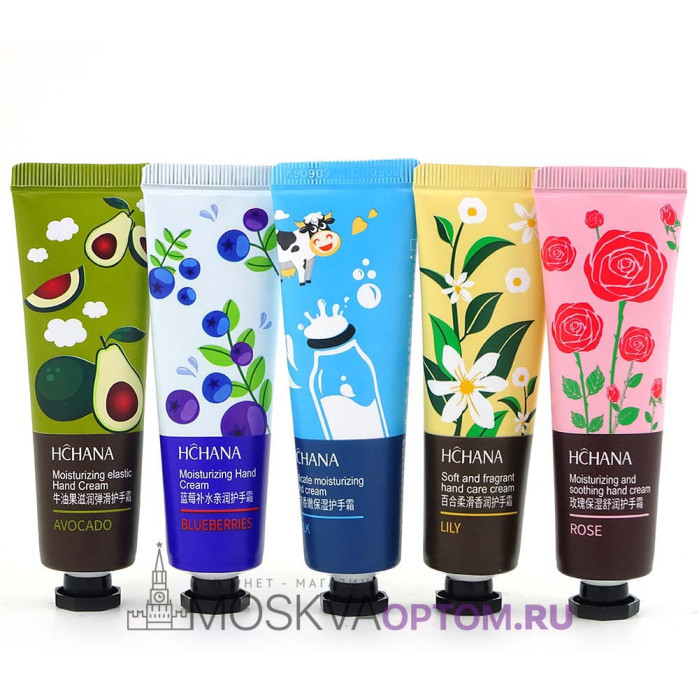 Набор кремов Rorec Plant Hand Cream Gift Box (5 шт)