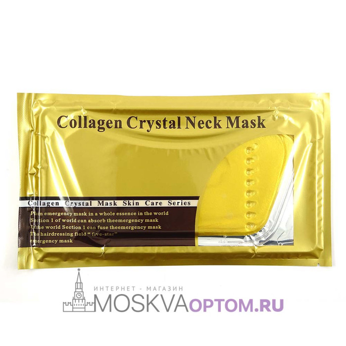 Коллагеновая маска для шеи Collagen Crystal Neck Mask