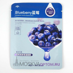Питательная тканевая маска Hchana Blueberry с экстрактом черники