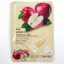 Тканевая маска для лица Hanhuo Apple Cleansing and Brightening  Moisturizing 