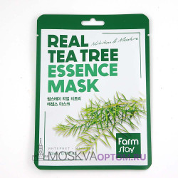Тканевая маска для лица FarmStay Real Tea Tree с экстрактом чайного дерева