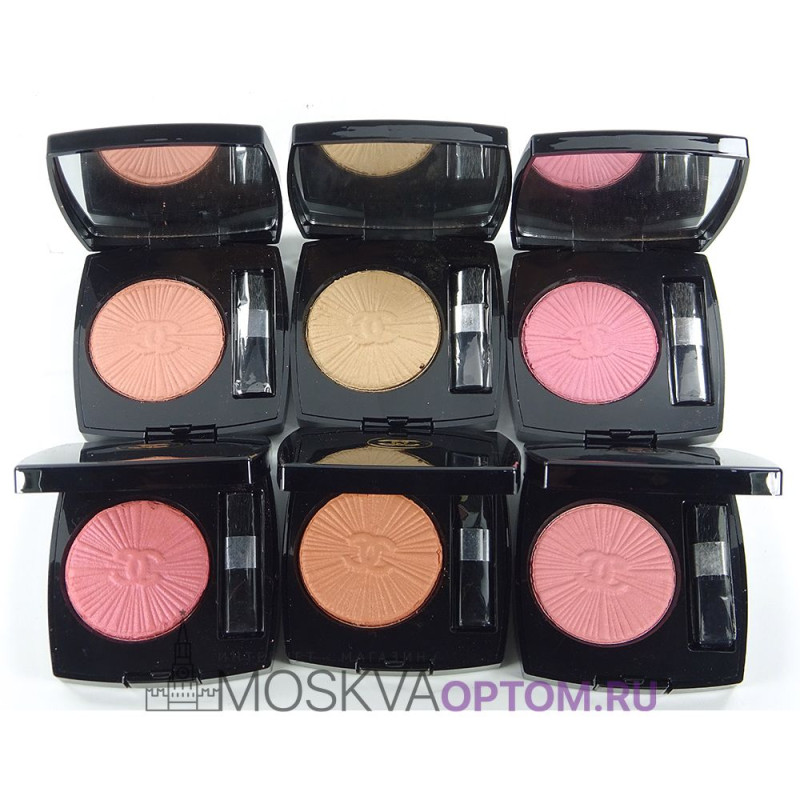 Румяна с мерцающим эффектом Chanel Coco Code Harmonie De Blush (6 шт) ➤  Купить Оптом в Москве ○ 