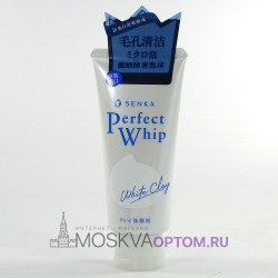 Пенка для умывания с белой глиной Shiseido Senka Perfect White