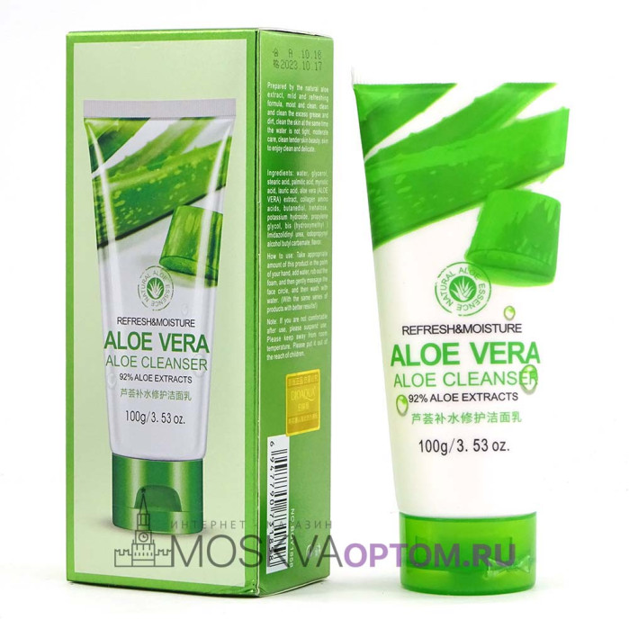 Пенка для умывания с экстрактом алое BioAqua Aloe Vera