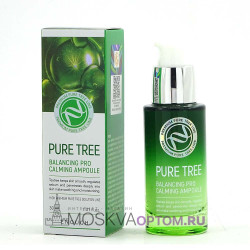Сыворотка для лица с чайным деревом Enough Pure Tree Balancing Pro Calming Ampoule