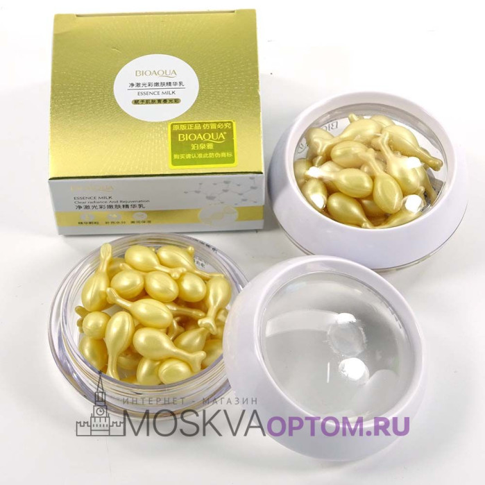 Капсулы для лица BioAqua Essence Milk