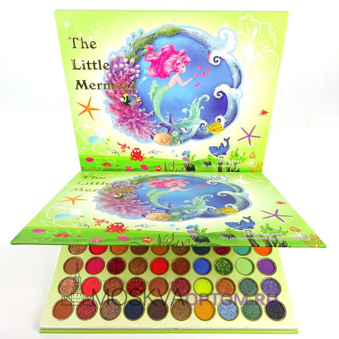 Палетка теней Yameiyan The Little Mermaid 80 Colors Eyeshadow Palette