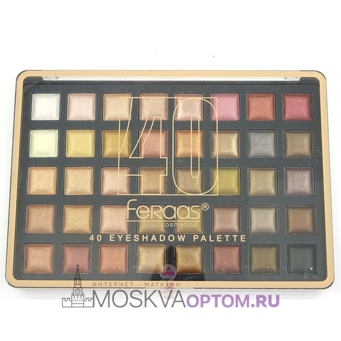 Палетка теней Feraas Cosmetics 40 Color Eyeshadow Palette