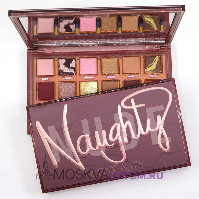 Палетка теней для век Huda Beauty NUDE Naughty