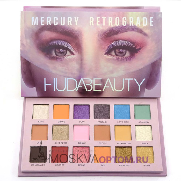 Палетка теней для век Huda Beauty Mercury Retrograde