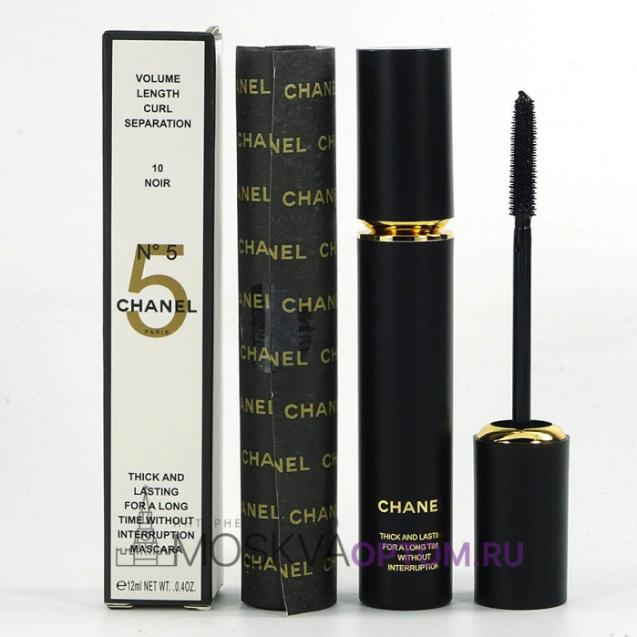 Тушь для ресниц Chanel N°5 Volume Lenght Curl Separation 10 Noir