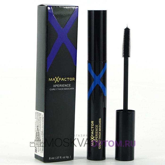 Тушь для ресниц Max Factor Xperience Curly Thick Mascara, черный (фиолетовая коробка)