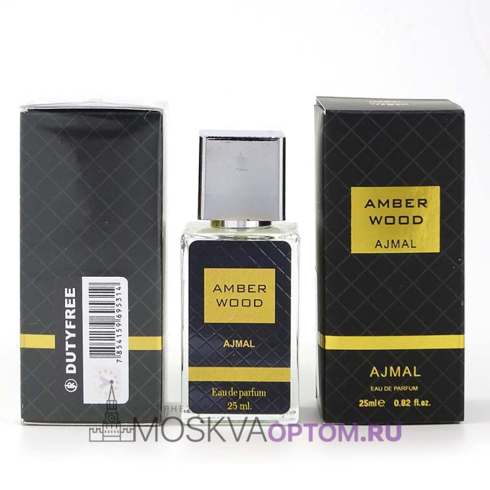 Мини-парфюм Ajmal Amber Wood Edp, 25 ml