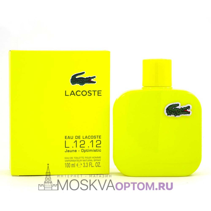 Lacoste Eau De Lacoste L.12.12 Jaune optimistic Edt, 100 ml