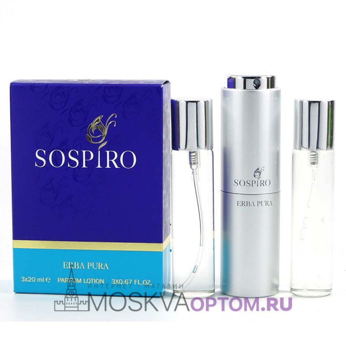 Sospiro Erba Pura унисекс 3х20 ml