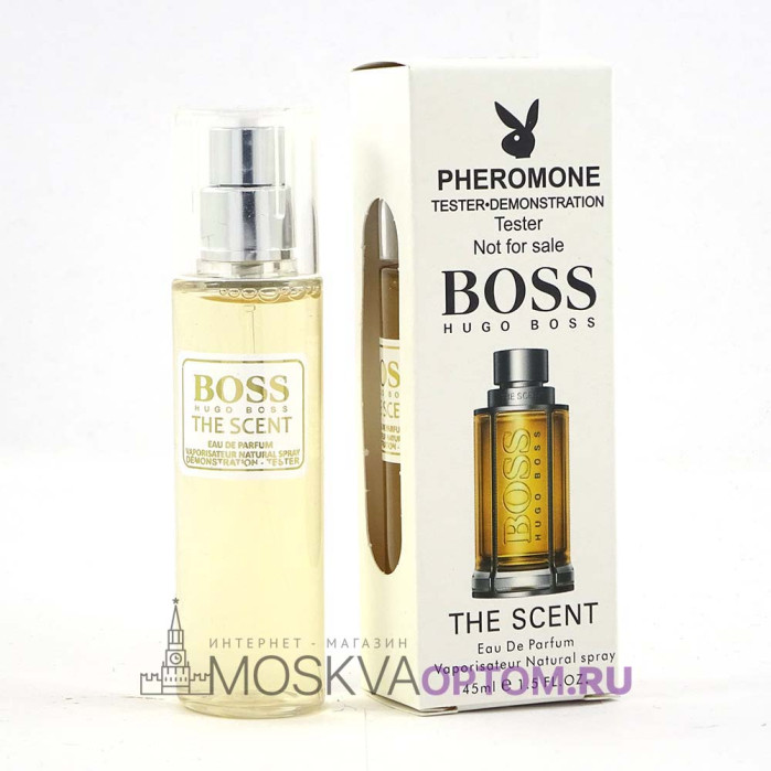 Парфюм с феромоном Hugo Boss Boss The Scent Man 45 ml TESTER (без упаковки)