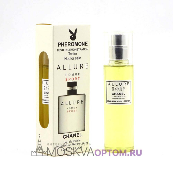 Парфюм с феромоном Chanel Allure homme Sport 45 ml TESTER (без упаковки)