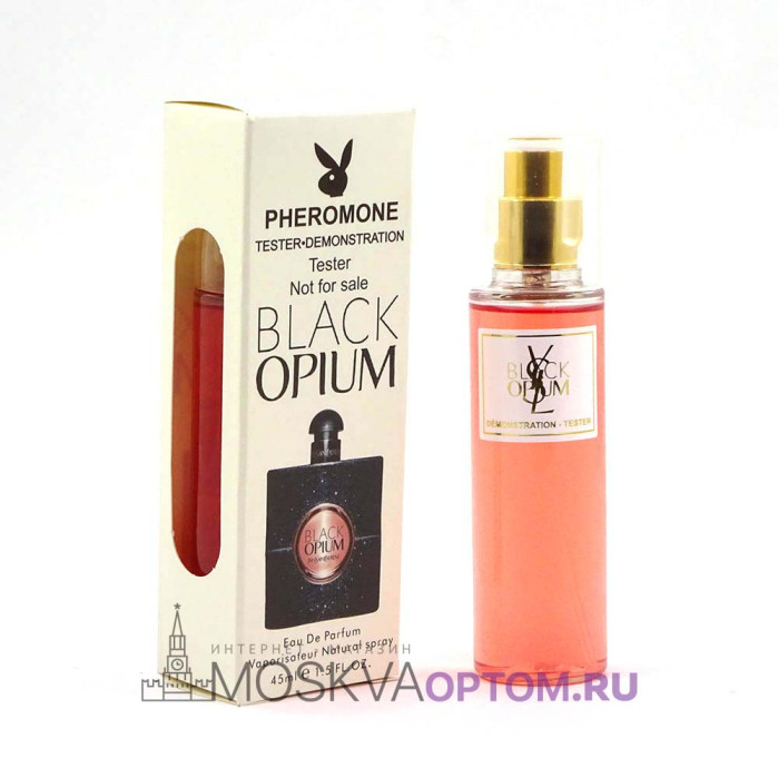 Парфюм с феромоном Yves Saint Laurent Black Opium 45 ml TESTER (без упаковки)