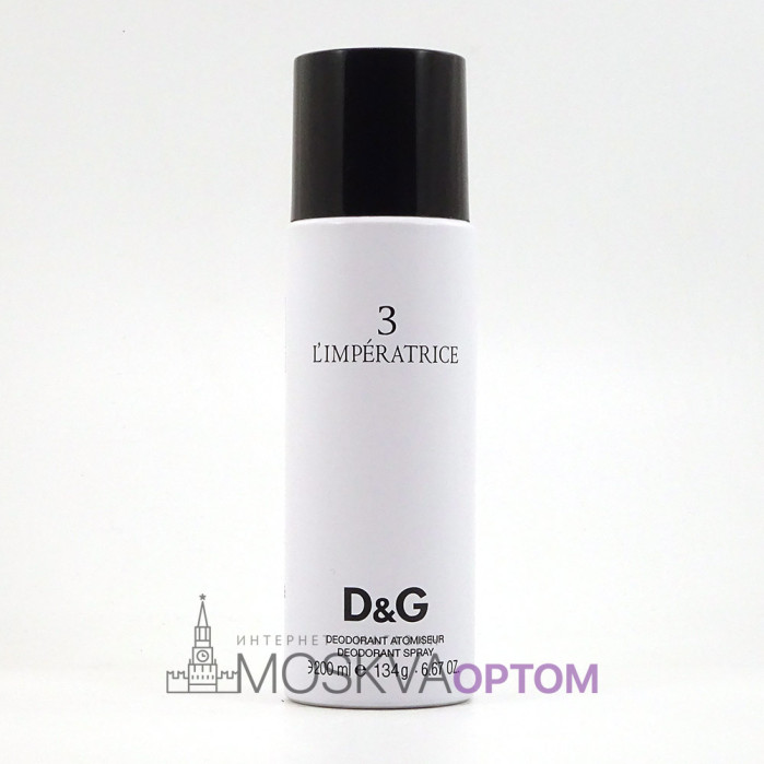 Женский дезодорант Dolce & Gabbana 3 L`Imperatrice 200 ml