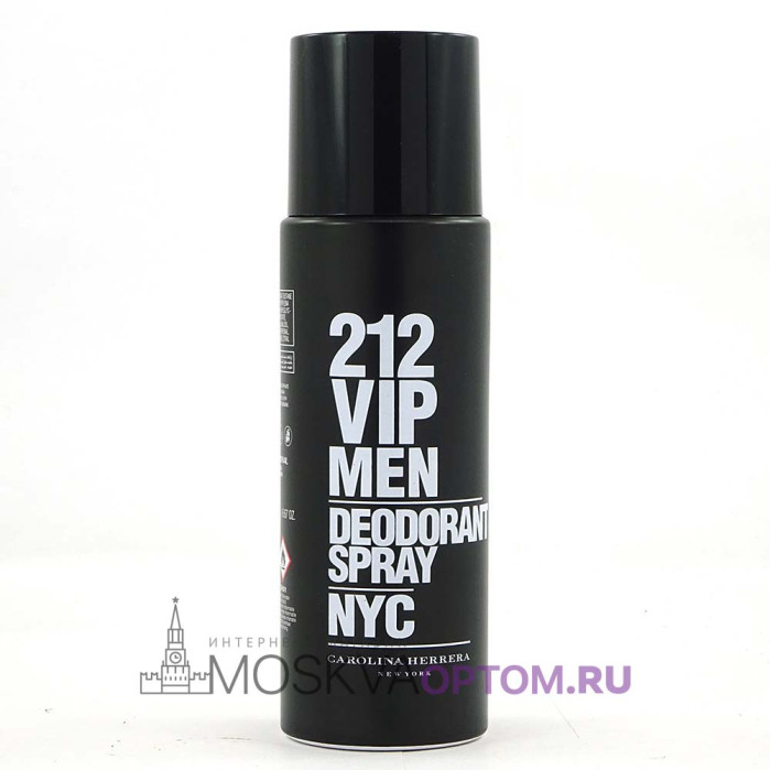 Мужской дезодорант Carolina Herrera 212 VIP Men 200 ml