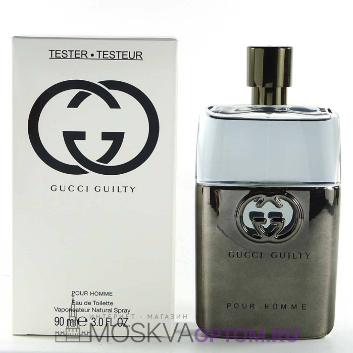 Тестер Gucci Guilty Pour Homme  Edt, 90 ml (LUXE Евро)