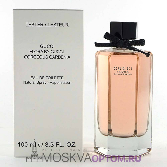 Тестер Gucci Flora Emerald Gardenia Edt, 100 ml (LUXE Евро)