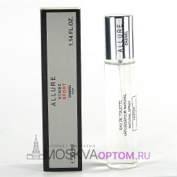 Мини тестер Chanel Allure Homme Sport Edt, 33 ml