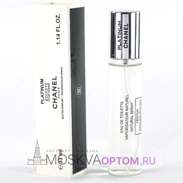 Мини тестер Chanel Egoiste Platinum Edt, 33 ml