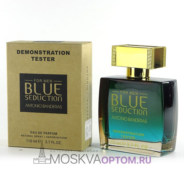 Тестер Antonio Banderas Blue Seduction For Men Edp, 110 ml (ОАЭ)