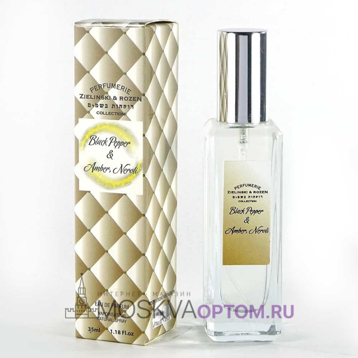 Мини-тестер Zielinski & Rozen Black Pepper & Amber, Neroli Edp, 35 ml