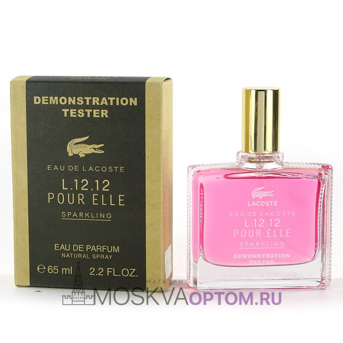 Тестер Lacoste L.12.12 Pour Elle Sparkling Edp, 65 ml (ОАЭ)