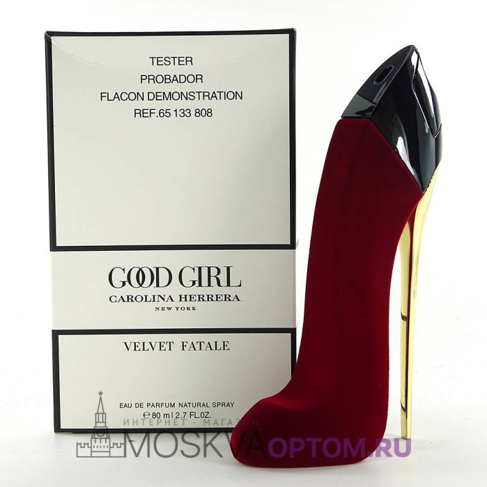 Тестер Carolina Herrera Good Girl Velvet Fatale Edp, 100 ml (LUXE Евро)